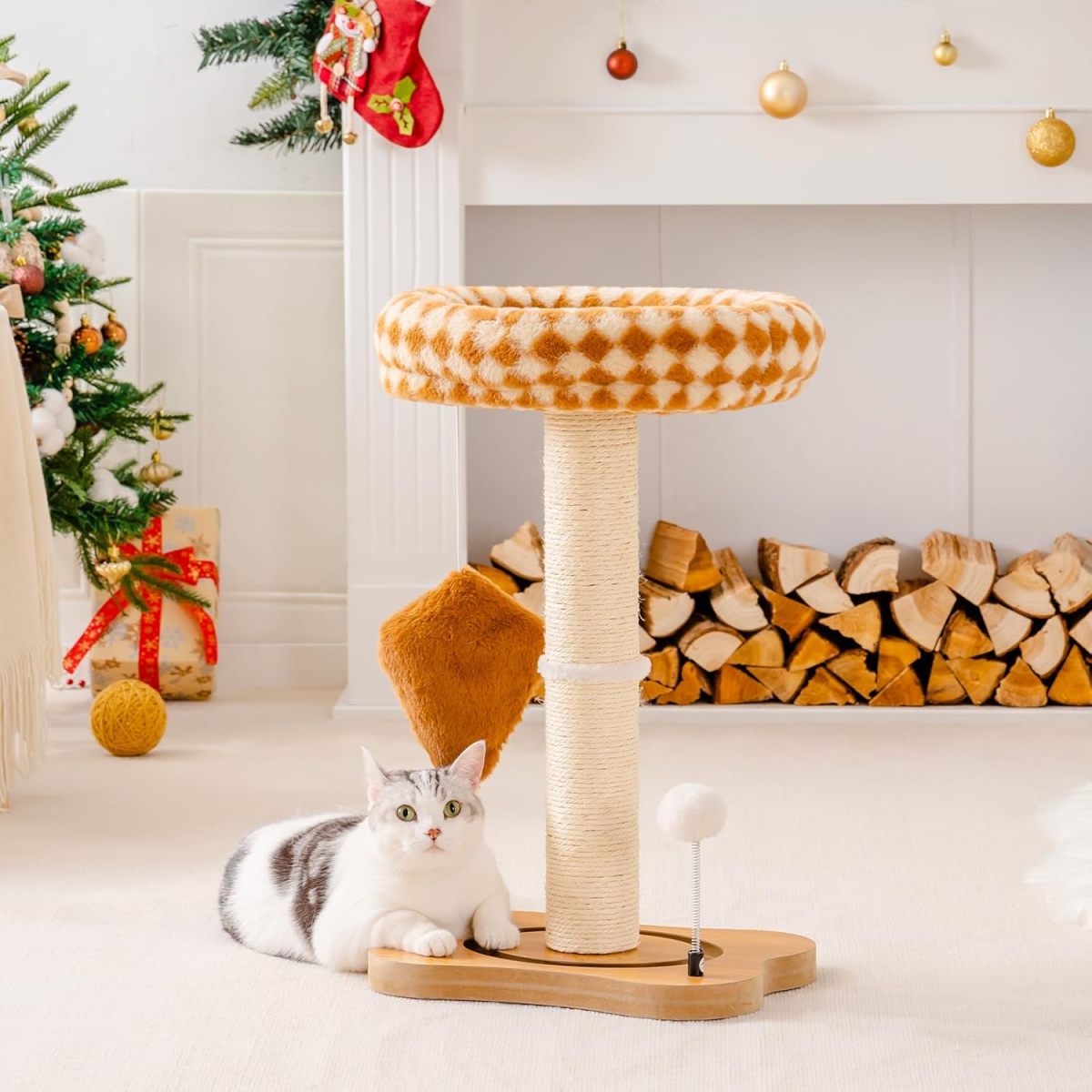 Mewoo Cat Tower with Toys